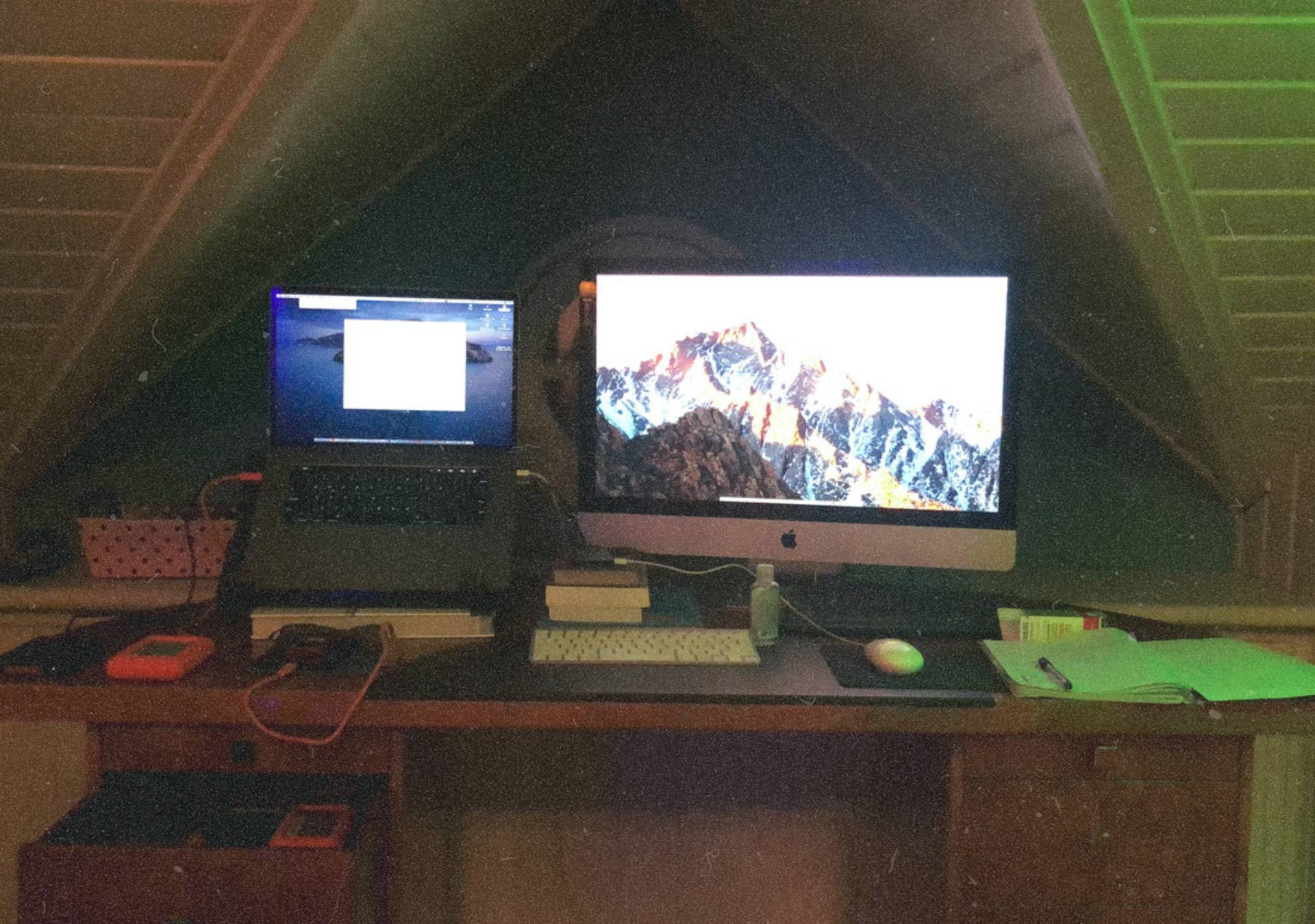 Pós-produção Coração de Neon