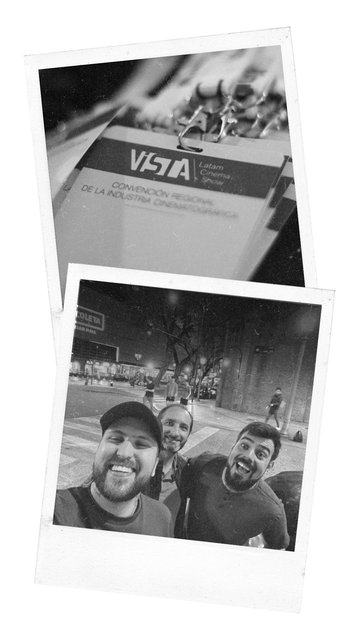 Vista Latam Cinema Show - Bastidores